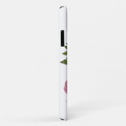 Grote botanische monogram R Naam Aanpassing Case-Mate iPhone Case (Achterkant/rechts)