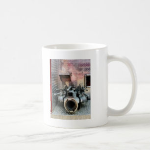 Grote brandslangkop koffiemok