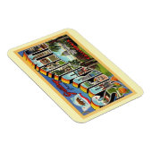 Grote briefgroet Sacramento Californië Magneet (Rechterzijde)