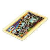 Grote briefgroet Sacramento Californië Magneet (Linkerzijde)