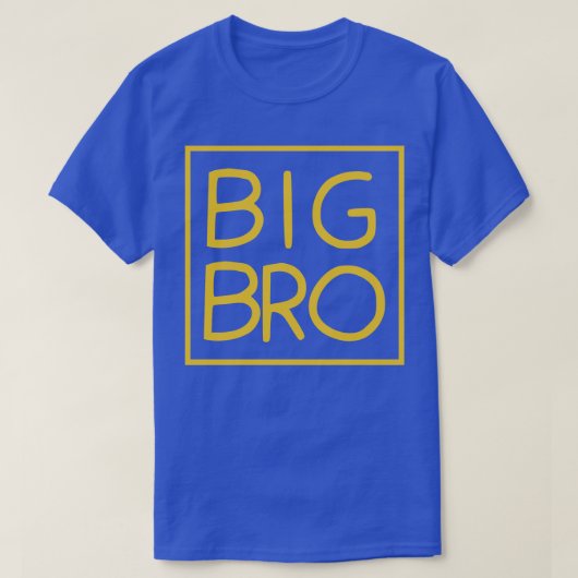 Grote bro 1 t-shirt (Design voorkant)