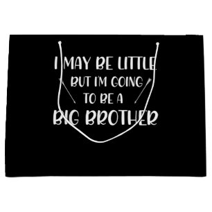 Grote broeder van de aankondiging van de grootheid groot cadeauzakje