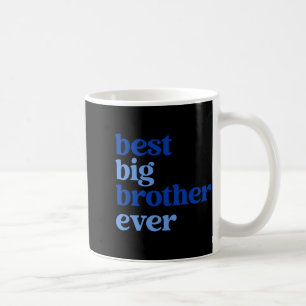 Grote Broer Altijd Grijs Met Blauwe Tekst Jongens Koffiemok