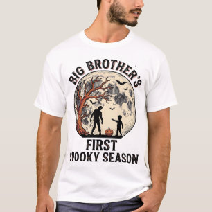 Grote Broer Halloween Eerste Griezelige Seizoen Vi T-shirt