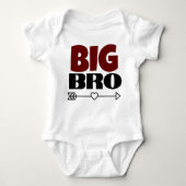 Grote Broer Matchen Romper (Voorkant)