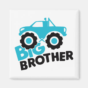 Grote Broer Monstertruck Magneet