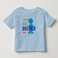 Grote Broer Persoonlijke Superheld Silhouet Jongen