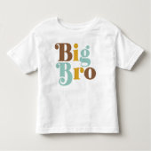 Grote Broer Retro Peuter Kinder Shirts (Voorkant)