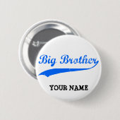 Grote Broer Ronde Button 5,7 Cm (Voorkant /achterkant)