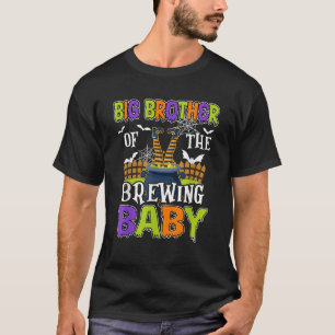 Grote Broer Van De Brouwende Baby Halloween Heksen T-shirt