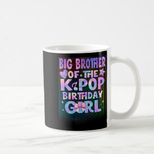Grote Broer van de K-Pop Verjaardag Meisjes Koreaa Koffiemok