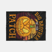 Grote broer van de Patch Family Group Halloween Fleece Deken (Voorkant (Horizontaal))