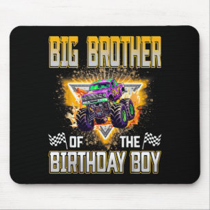 Grote Broer Van De Verjaardagsman Monstertruck Geb Muismat