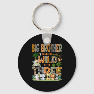 Grote Broer Van De Wilde & Drie 3de Verjaardag S Sleutelhanger