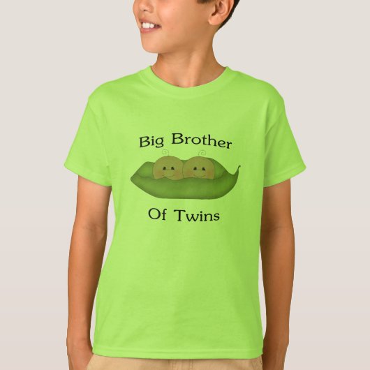 Grote broer van tweelingen t-shirt (Voorkant)