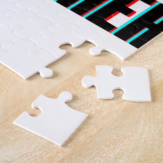 Grote broerpaarden legpuzzel (Zijkant)