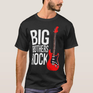 Grote Broers Rock Rock Gitaar Oudere Broer T-shirt