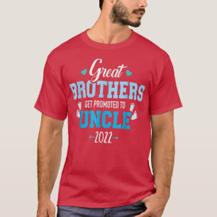 Grote broers worden gepromoveerd naar oom Zwangers T-shirt