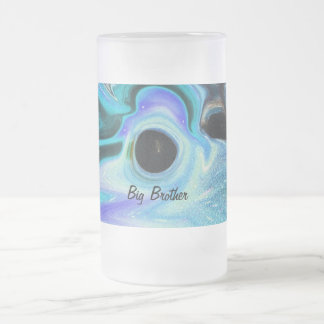 GROTE BROTHERBEER MOK!! UIT DE DOOS MATGLAS BIERPUL