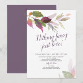 Grote bruiloft Nee, gewoon liefde Kaart (Voorkant / Achterkant)