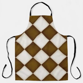 Grote Bruine & Antiek Witte Diamanten Groot Schort