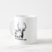 Grote Bucks Grappige Mok (Voorkant links)