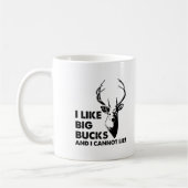 Grote Bucks Grappige Mok (Links)