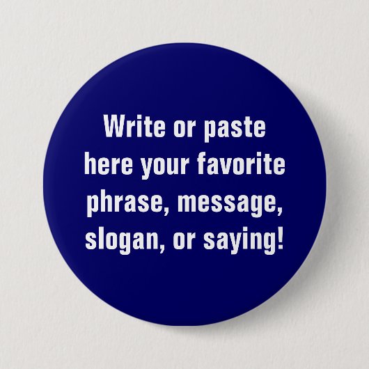 Grote Button (3 inch) (Voorkant)