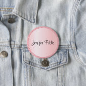 Grote Button Gepersonaliseerde Sjabloon monogram (In situ)