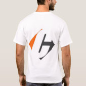 grote c logo t-shirt (Achterkant)