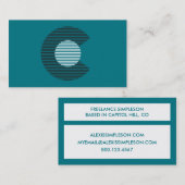 grote c visitekaartje (Voorkant / Achterkant)