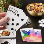 Grote cadeauverpakking met strik pokerkaarten (Insitu)