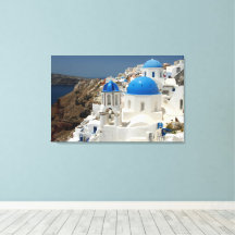 Grote Canvas Print - Santorini Griekenland