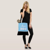 Grote Canvas tas Cheer Mam (Op model)