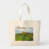 Grote Canvas tas in Toscane (Voorkant)
