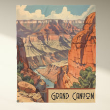 Grote Canyon Oud-Zuidwesters Landschap
