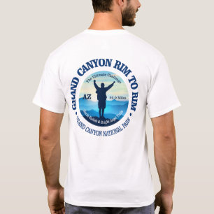 Grote Canyon Rim tot Rim (V) T-shirt