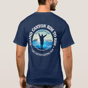 Grote Canyon Rim tot Rim (V) T-shirt