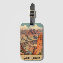Grote Canyon Vintage Zuidwest Landschap