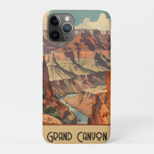 Grote Canyon Vintage Zuidwest Landschap