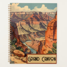 Grote Canyon Vintage Zuidwest Landschap