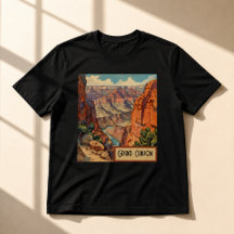 Grote Canyon Vintage Zuidwest Landschap