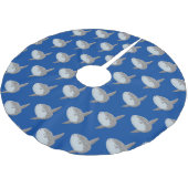 Grote cartoon van de zeeduivel kerstboom rok (Gekanteld)