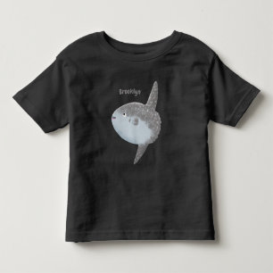 Grote cartoon van de zeeduivel kinder shirts