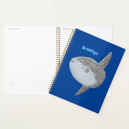 Grote cartoon van de zeeduivel planner (Display)