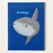 Grote cartoon van de zeeduivel planner (Achterkant)