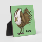 Grote cartoon van een grote hondenboomgaard fotoplaat (Voorkant)