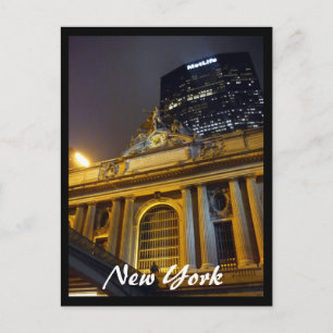 grote centrale nyc briefkaart