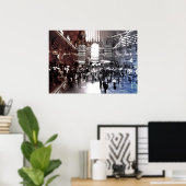 Grote centrale terminal, NYC, treinstation Poster (Thuiskantoor)