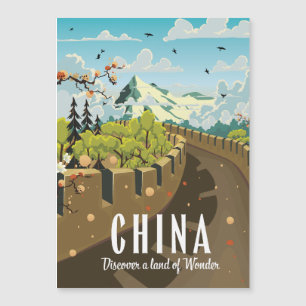 Grote Chinese Muur reisposter